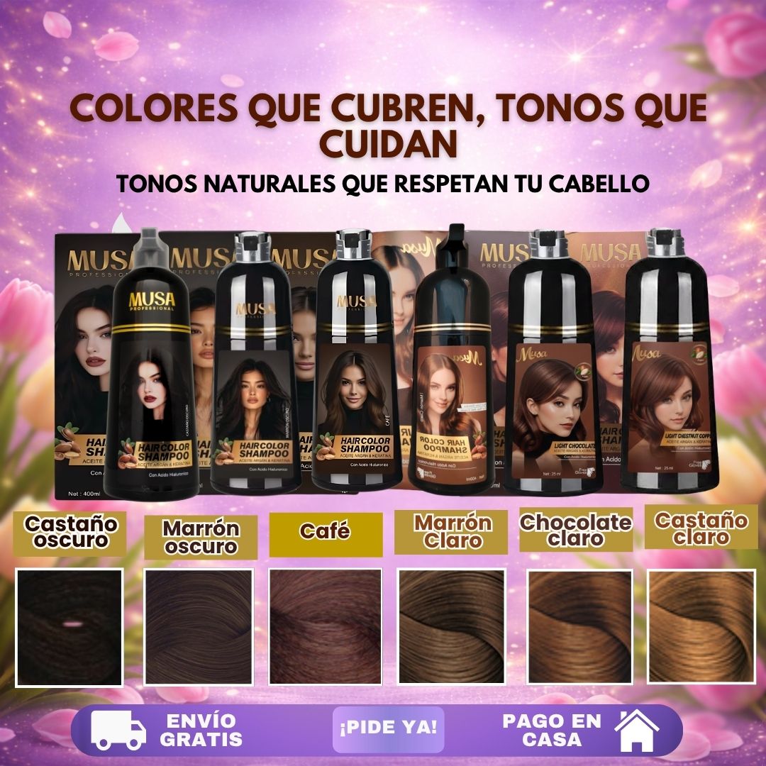 TRÍO CAPILAR COMPLETO (SHAMPOO TINTE + SHAMPOO ROMERO + ACONDICIONADOR DE ROMERO)
